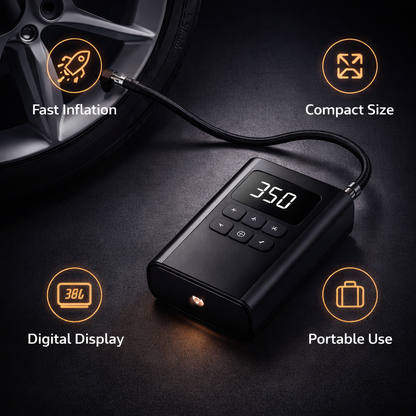 Tire Inflator Portable Air Compressor