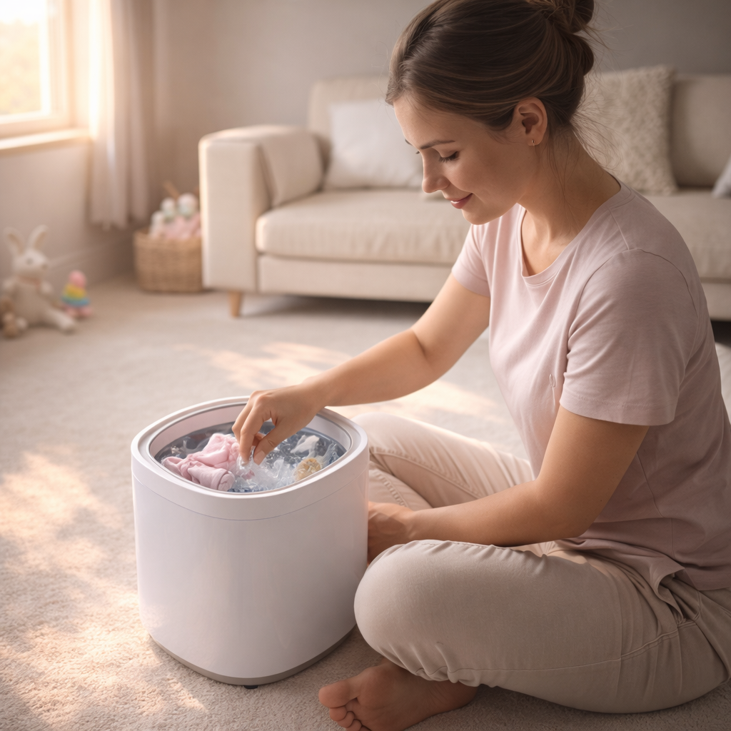 Busy Mom’s Mini Washer – Perfect for Baby Clothes