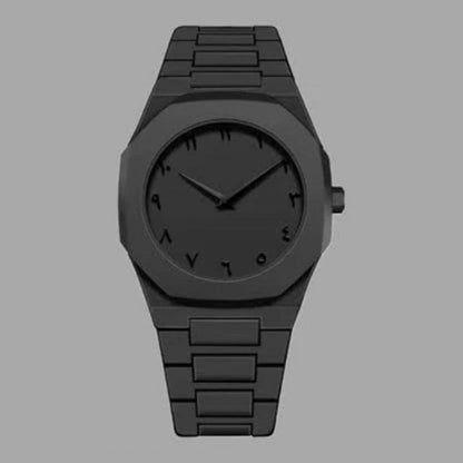 Black Arabic Aura Watch